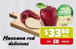 Soriana Express Manzana red delicious oferta