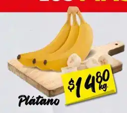 Soriana Express Plátano oferta