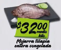 Soriana Mercado Mojarra tilapia oferta