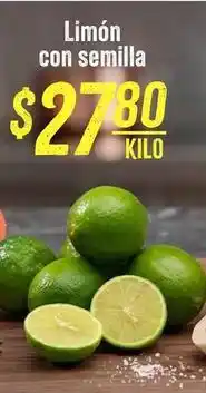 Soriana Híper Limón con semilla oferta