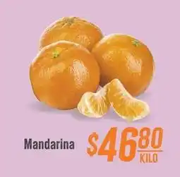 Soriana Híper Mandarina oferta