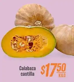 Soriana Híper Calabaza castilla oferta
