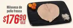 Soriana Híper Fresca - milanesa de pollo fresca oferta