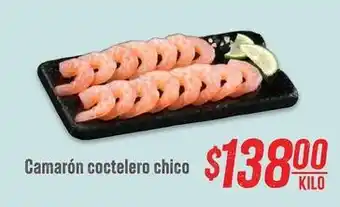 Soriana Híper Camarón coctelero chico oferta