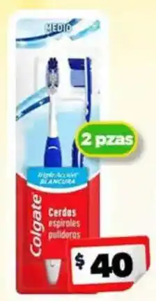 Colgate Cerdas espirales pulidoras