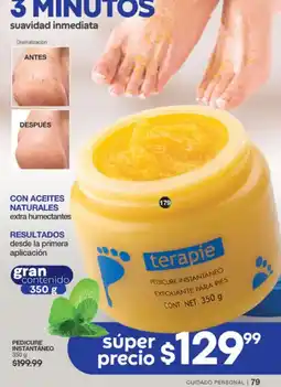 Fuller Terapie pedicure instantáneo exfoliante para pies oferta