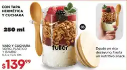 Fuller fuller vaso y cuchara oferta