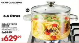 Fuller fuller olla de vidrio deluxe oferta