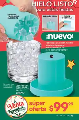 Fuller Hogar Fuller Contenedor para Hielos oferta