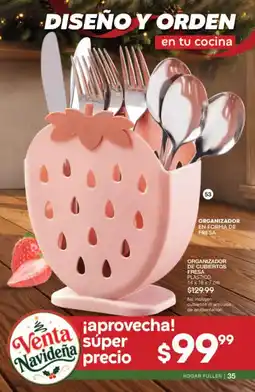 Fuller Organizador de cubiertos fresa oferta