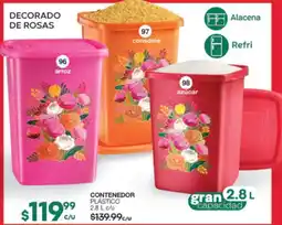Fuller contenedor plastico oferta
