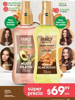 Fuller Family Basics Serum Capilar oferta