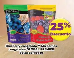 Super Aki Global blueberry congelado y mixberries congelados oferta