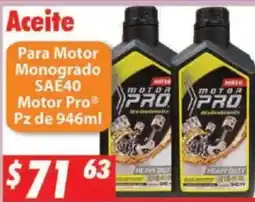 Casa Ley Motor Pro Aceite oferta