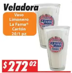 Casa Ley La Fama Vaso Limonero oferta
