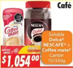 Casa Ley Nescafé Dolca + Coffee mate oferta