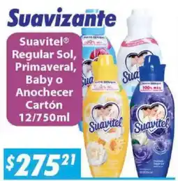 Casa Ley Suavitel Regular Sol, Primaverale, Baby o Anochecer oferta