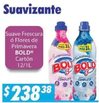 Bold suavizante suave frescura ó flores de primavera