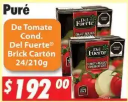 Casa Ley Del Fuerte Puré De Tomate Cond. oferta