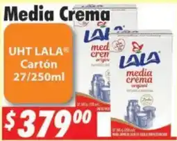 Casa Ley LALA media crema oferta