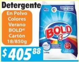 Casa Ley Bold Detergente En Polvo Colores Verano oferta