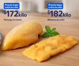 Walmart Pechuga sin hueso oferta