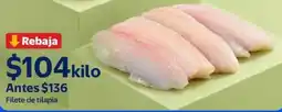 Walmart Filete de tilapia oferta