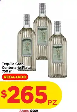 HEB Tequila Gran Centenario Plata oferta