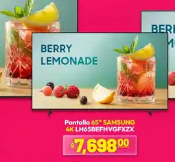 La Comer Samsung Pantalla 65" oferta