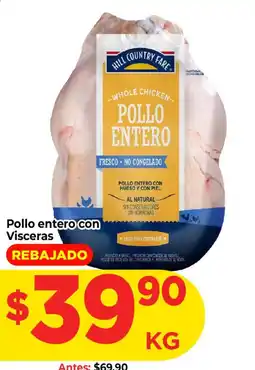 HEB Hill Country Fare Pollo Entero oferta