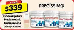 Soriana Híper Precíssimo cubeta de pintura oferta
