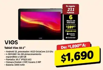 Vios Tablet Vios 10.1"