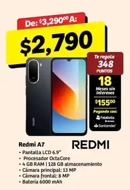 Soriana Híper Redmi Redmi A7 oferta