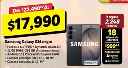 Soriana Híper samsung galaxy s26 negro oferta