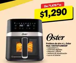 Soriana Mercado Oster freidora de aire 4 l oferta
