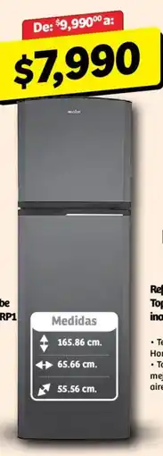 Soriana Mercado mobe refrigerador oferta