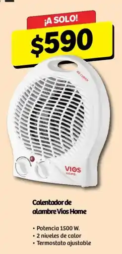 Soriana Mercado Vios Home Calentador de alambre oferta