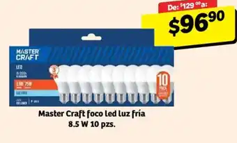 Master Craft foco led luz fría