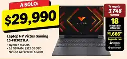 Soriana Híper hp victus gaming 15-fb3021la oferta