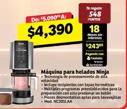 Soriana Híper Ninja Máquina para helados oferta