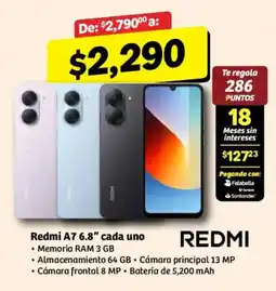 Soriana Mercado Redmi A7 6.8" oferta