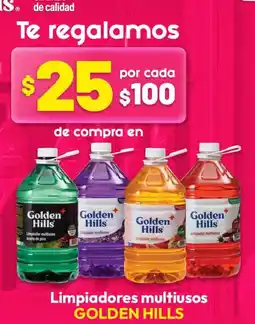 La Comer Golden hills - limpiadores multiusos oferta