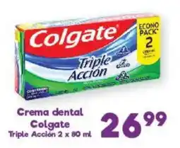 S-Mart Colgate Crema dental Triple Acción oferta