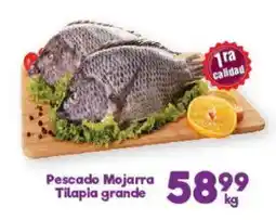 S-Mart Pescado Mojarra Tilapia grande oferta