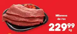 S-Mart Milanesa de res oferta