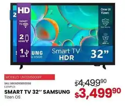 Woolworth Samsung - smart tv 32 un32h5000ff oferta