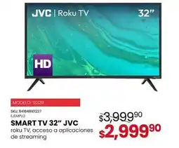 Woolworth Jvc - smart tv 32 si32r oferta