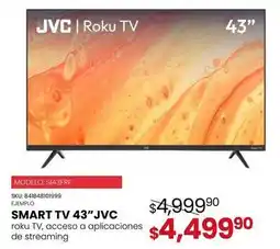Woolworth Jvc - smart tv 43 si43frf oferta