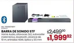 Woolworth Samsung - barra de sonido stf oferta