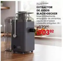 Woolworth Black and decker - extractor de jugos oferta